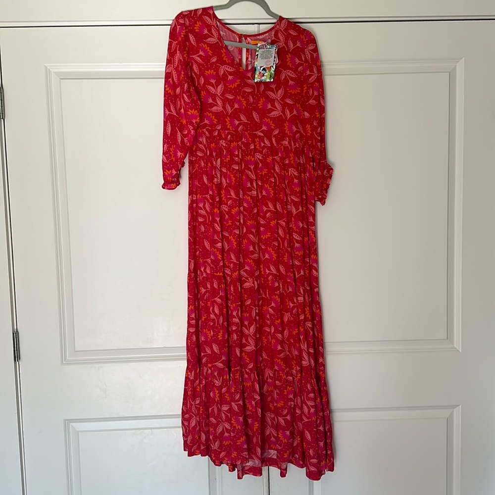 Brand new Briton Court maxi dress. Vibrant colors. Breathable fabric.